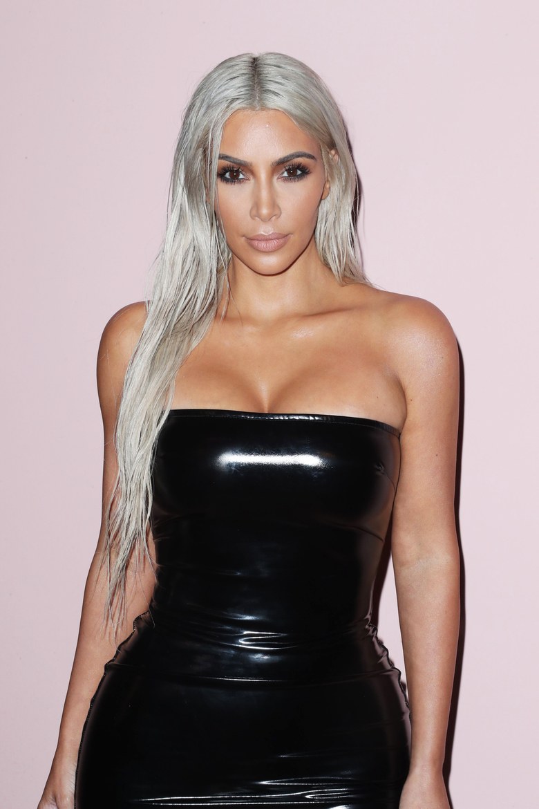 Kim Kardashian West Reveals A New Shocking Silver Hair Color