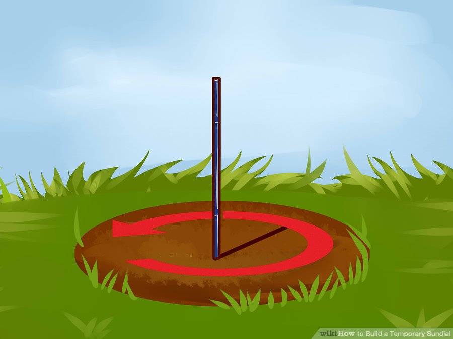 How to Build a Temporary Sundial | funzone.am